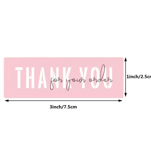 Bundle: 120pcs,Thank You Sticker,Label for Small Business + 500pcs sticker roll - Picture 5 of 11